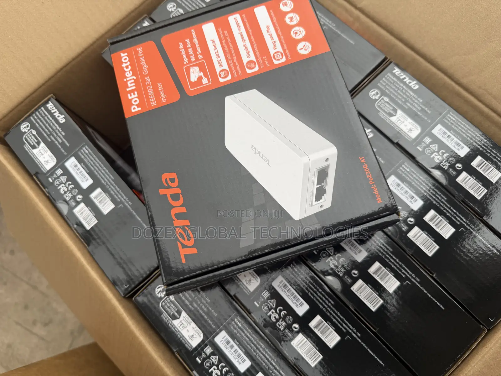 48v Gigabit Poe Adapters Tenda