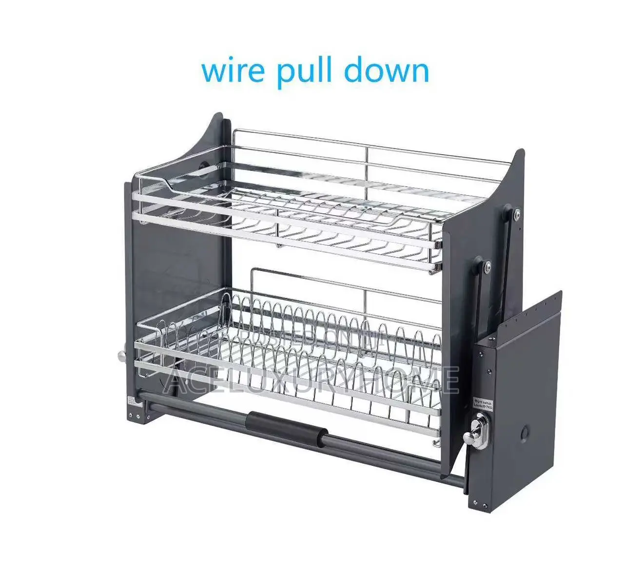 Plate Rack Wire Pull Down