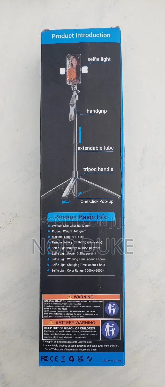  Ultra Long Selfie Tripod Stand