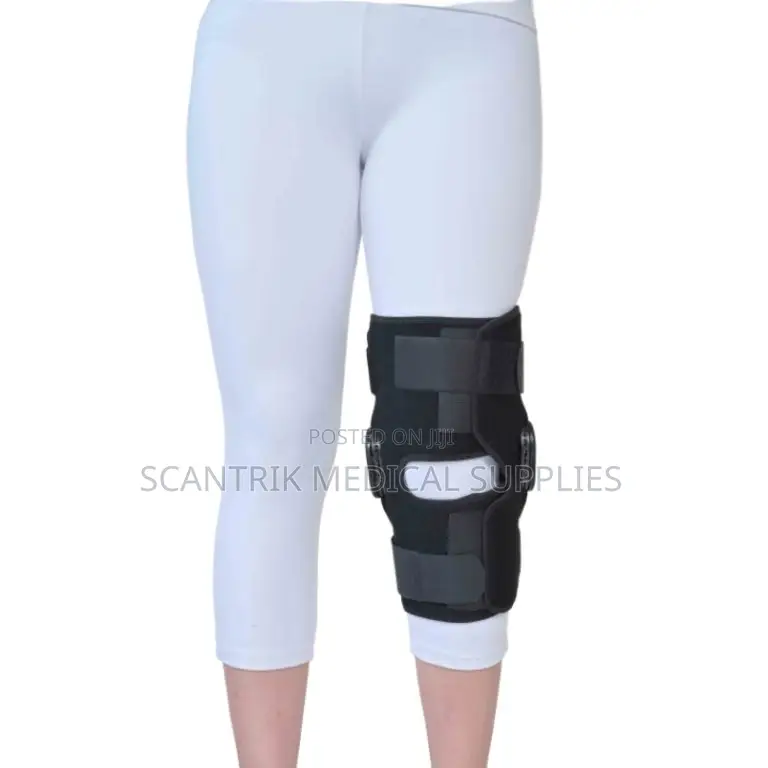 Adjustable Knee Immobilizer With Reinforced Side Supports