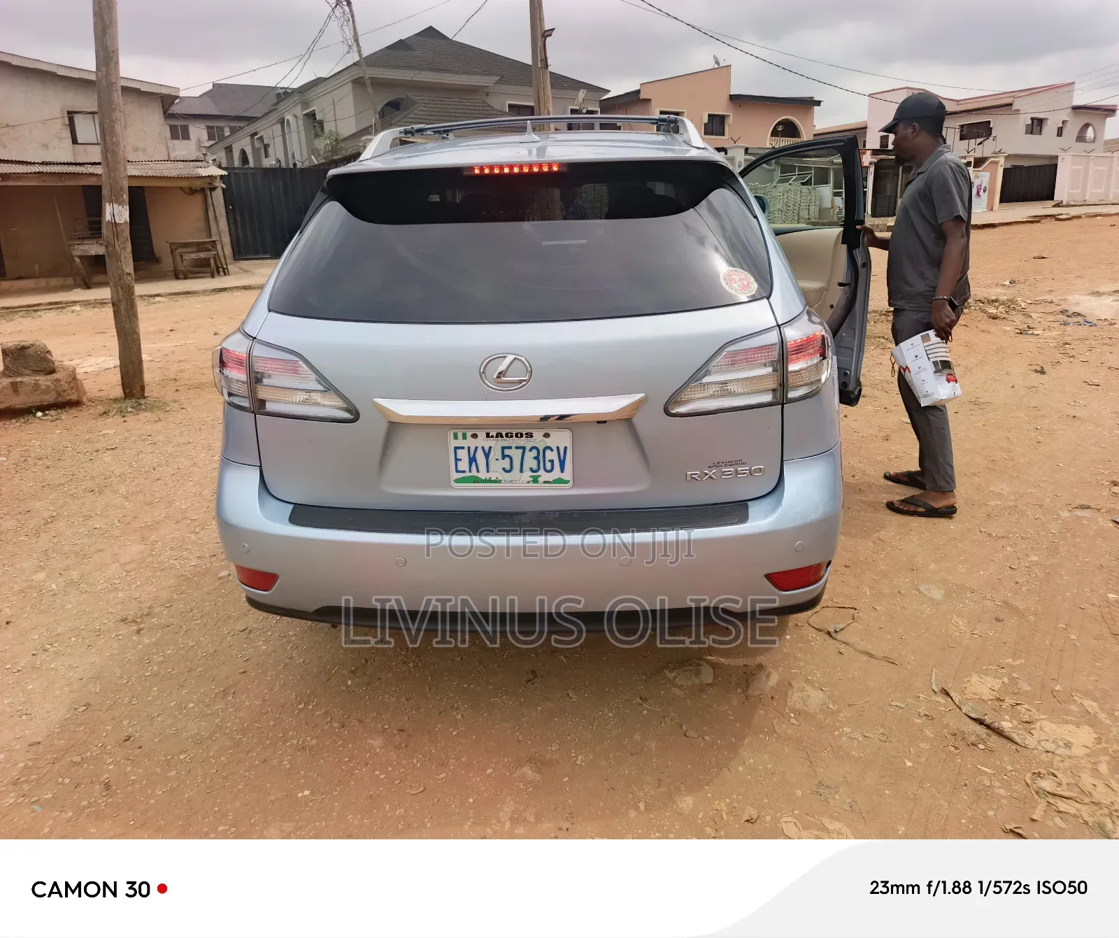 Lexus RX 350 FWD 2012 Blue