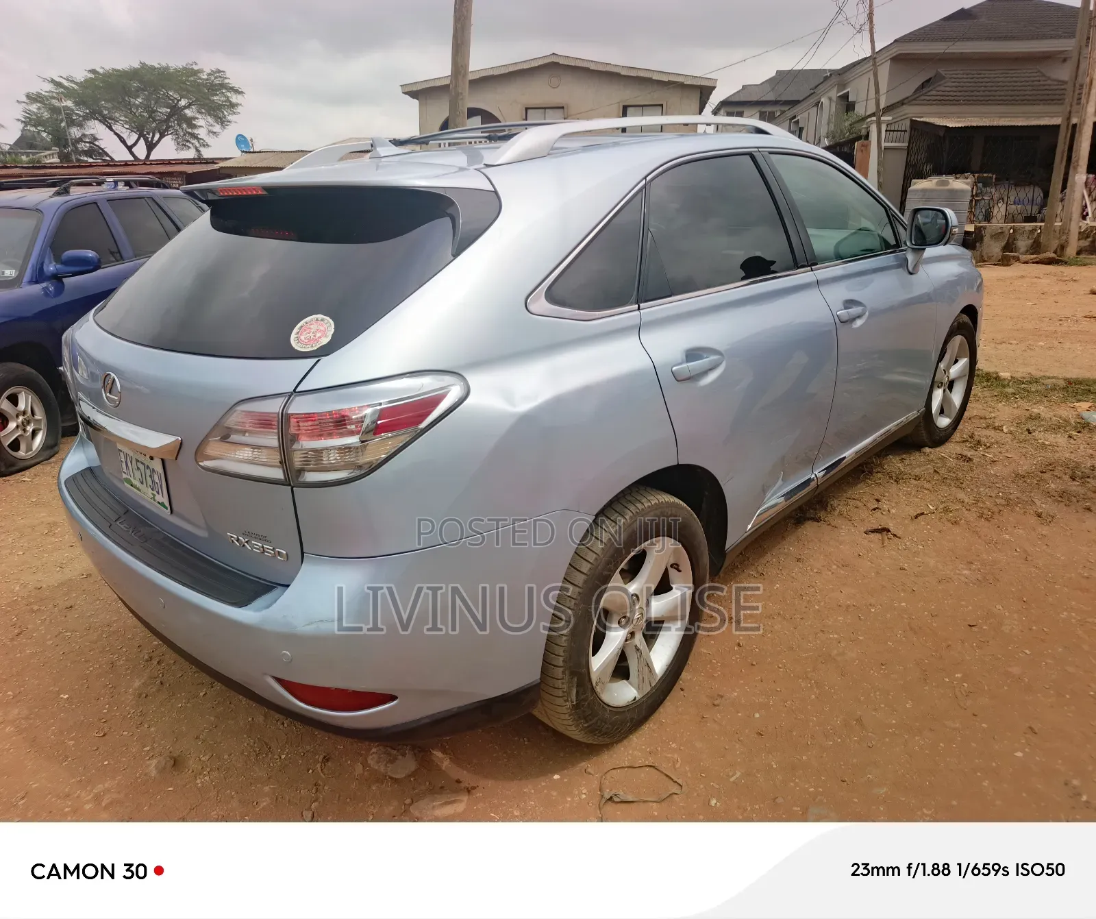 Lexus RX 350 FWD 2012 Blue
