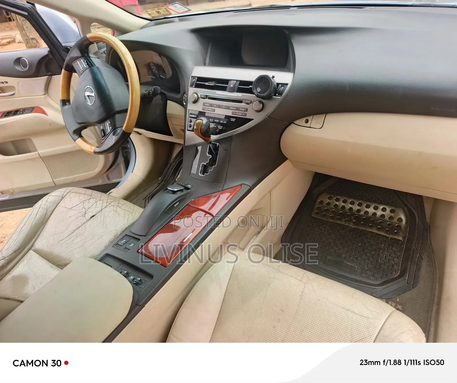 Lexus RX 350 FWD 2012 Blue