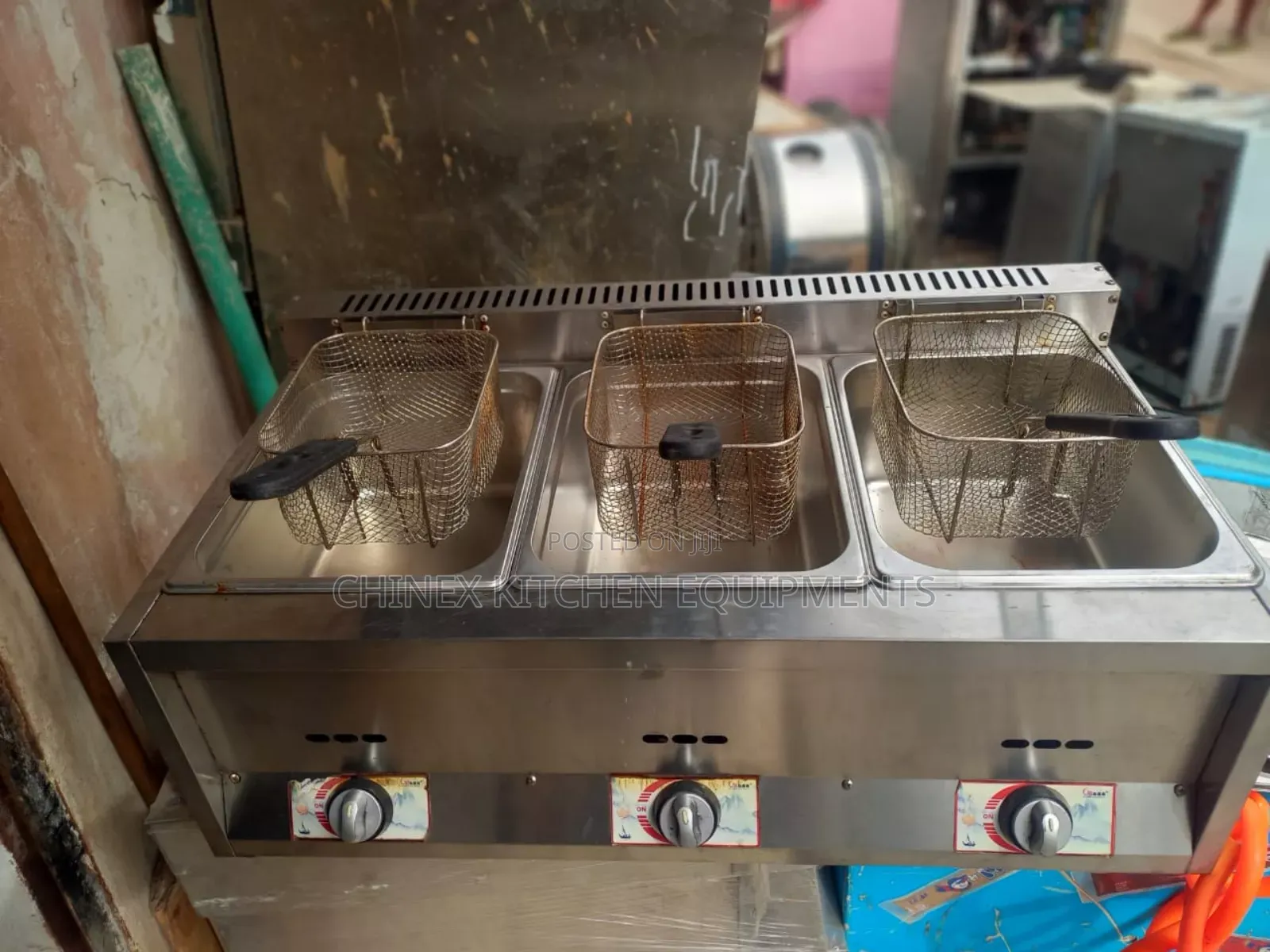 Gas Fryer 3chember