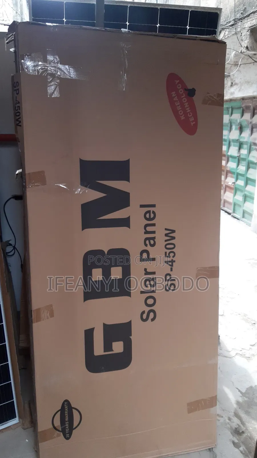 GBM Solar Panel 450w Brand New
