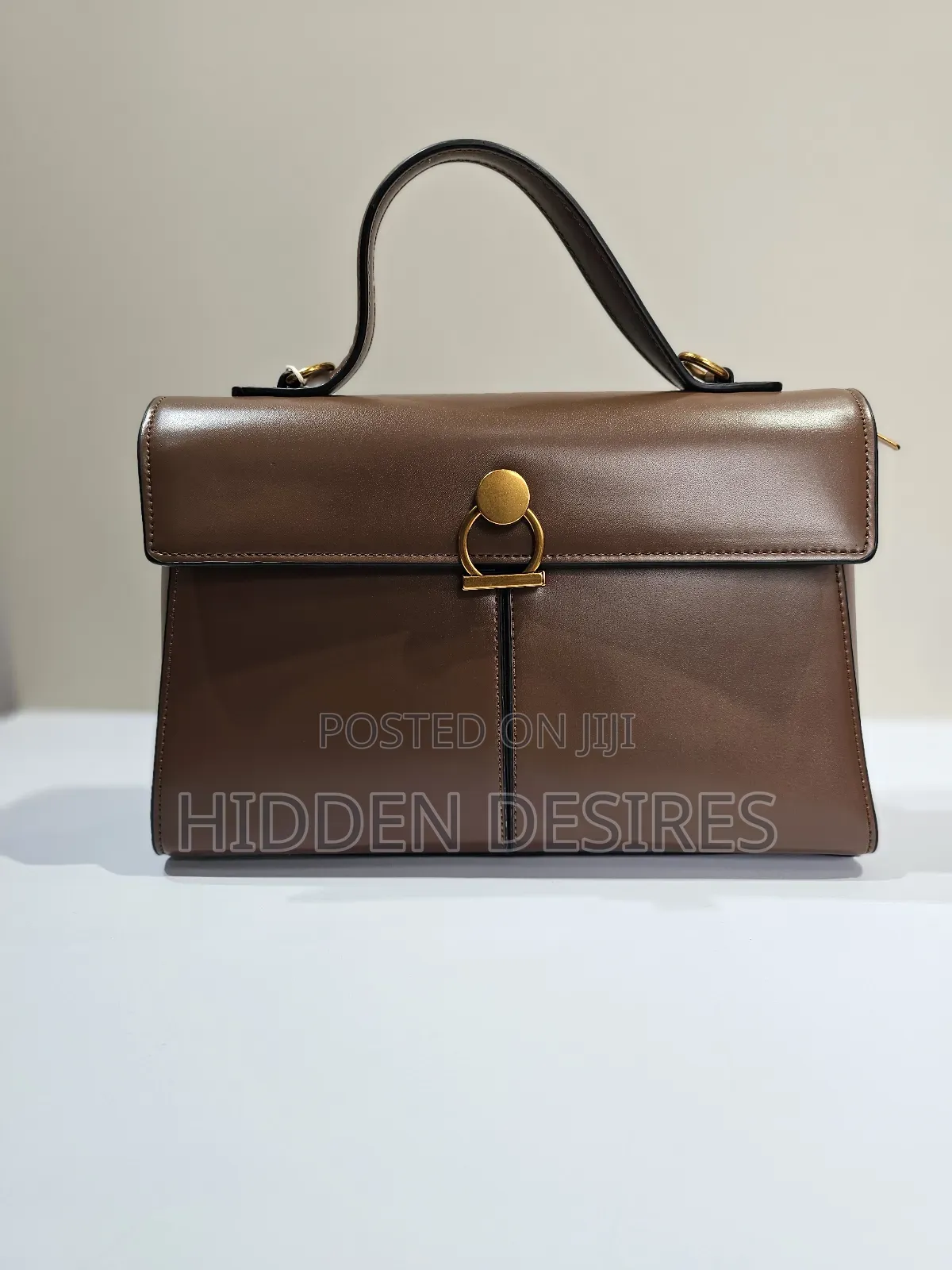Brown Leather Boss Bag