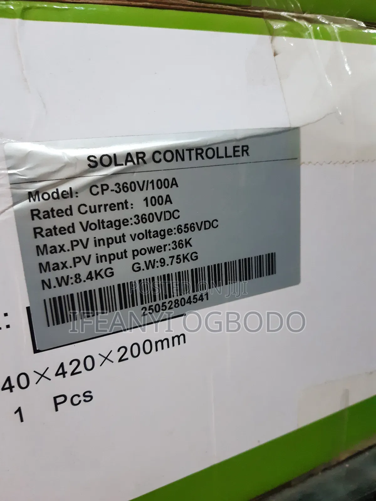Yohako Solar MPPT Charge Control 360v 100ah