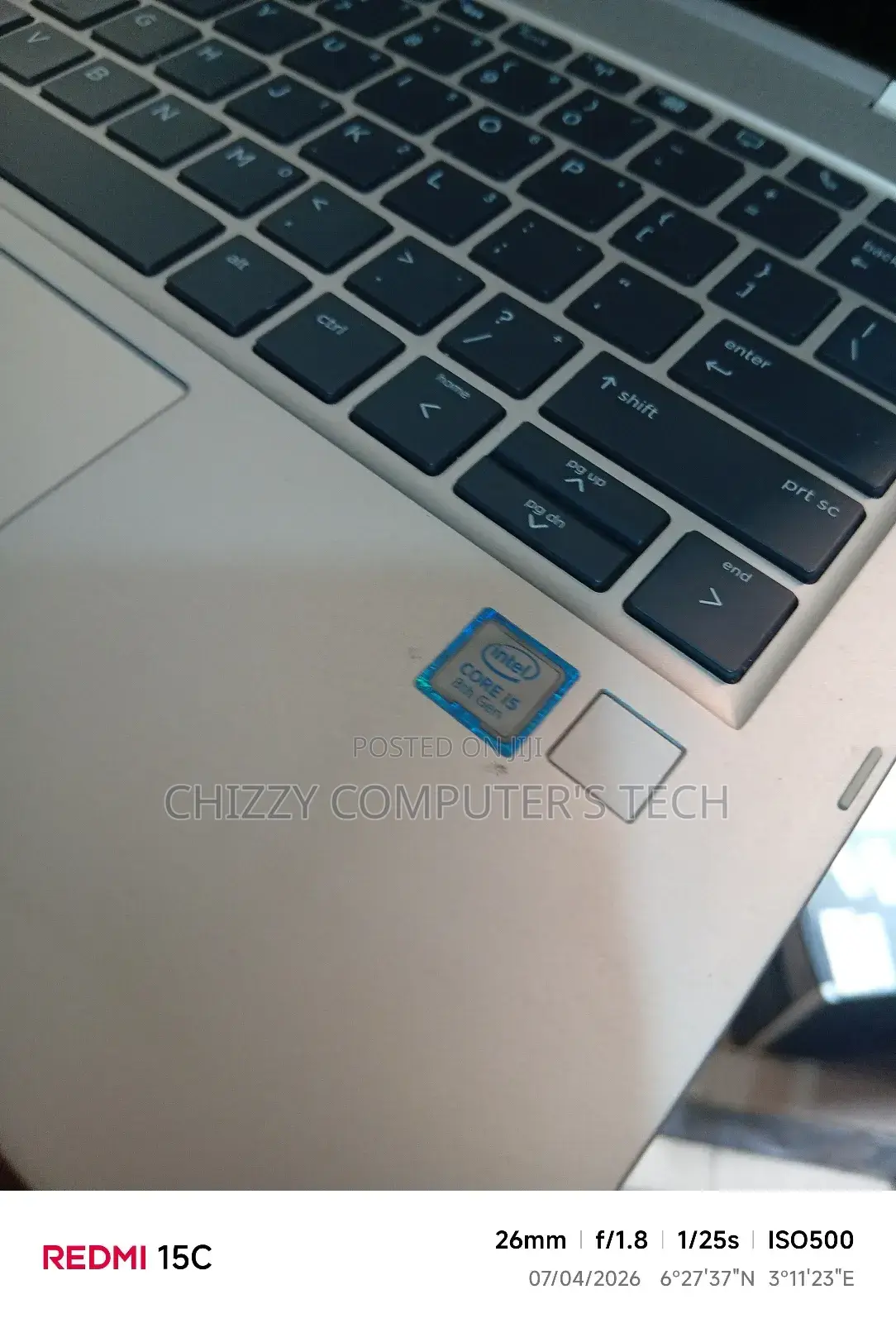 Laptop HP EliteBook 840 G6 8GB Intel Core i5 SSD 256GB