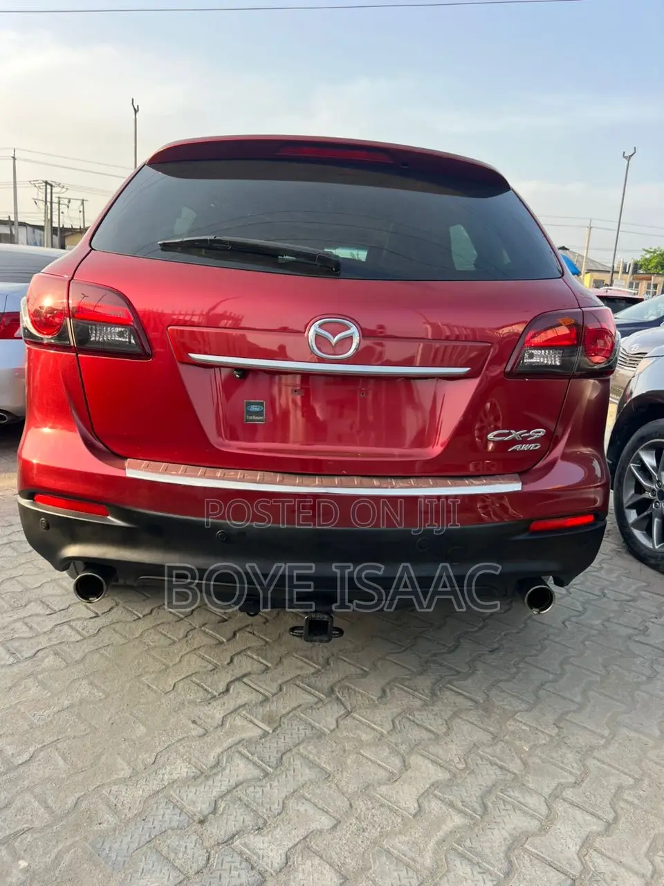 Mazda CX-9 Grand Touring 4dr SUV AWD (3.7L 6cyl 6A) 2015 Red