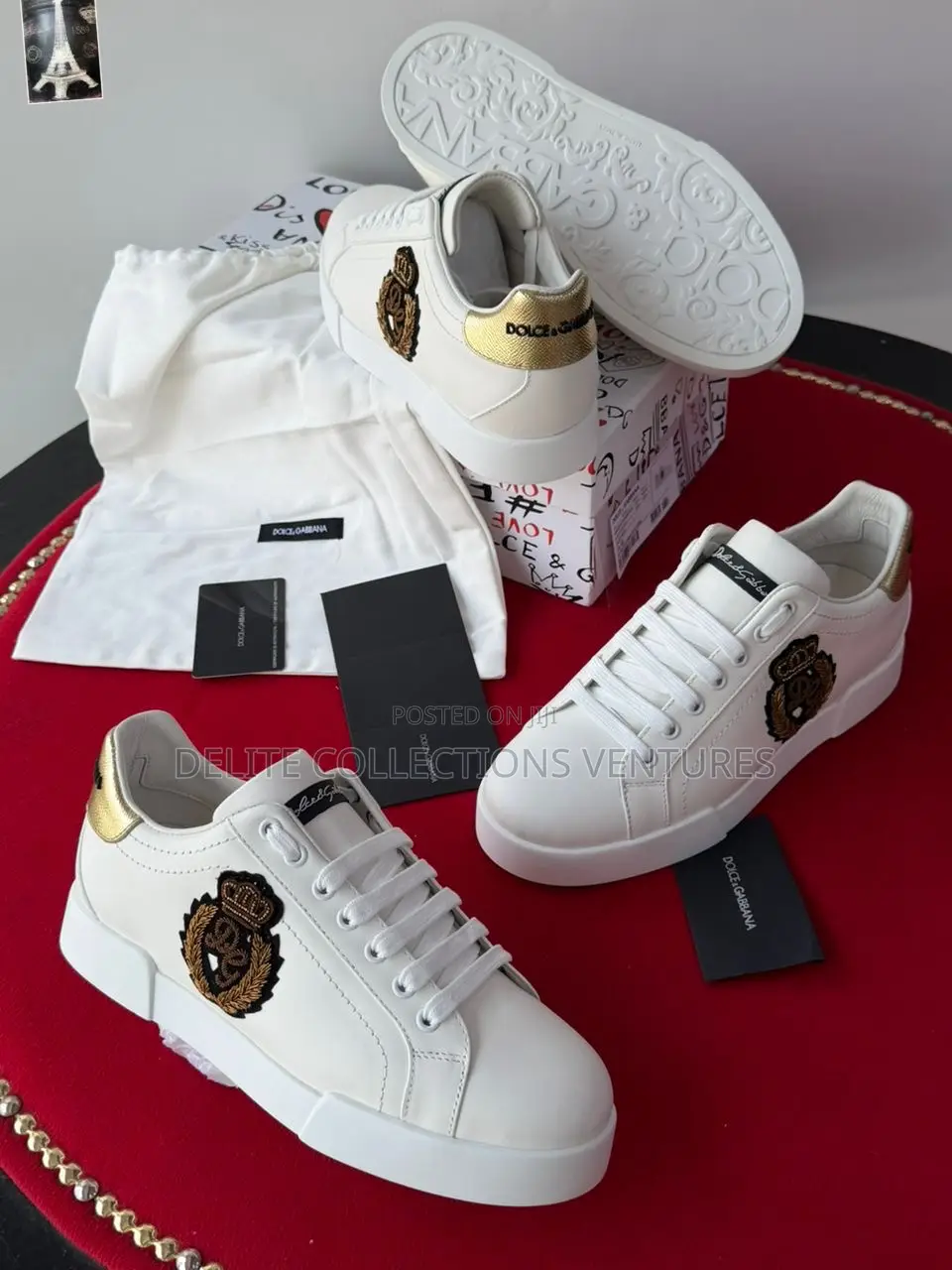 *Original Dolce Gabbana Sneakers Available in Store 40 —— 47