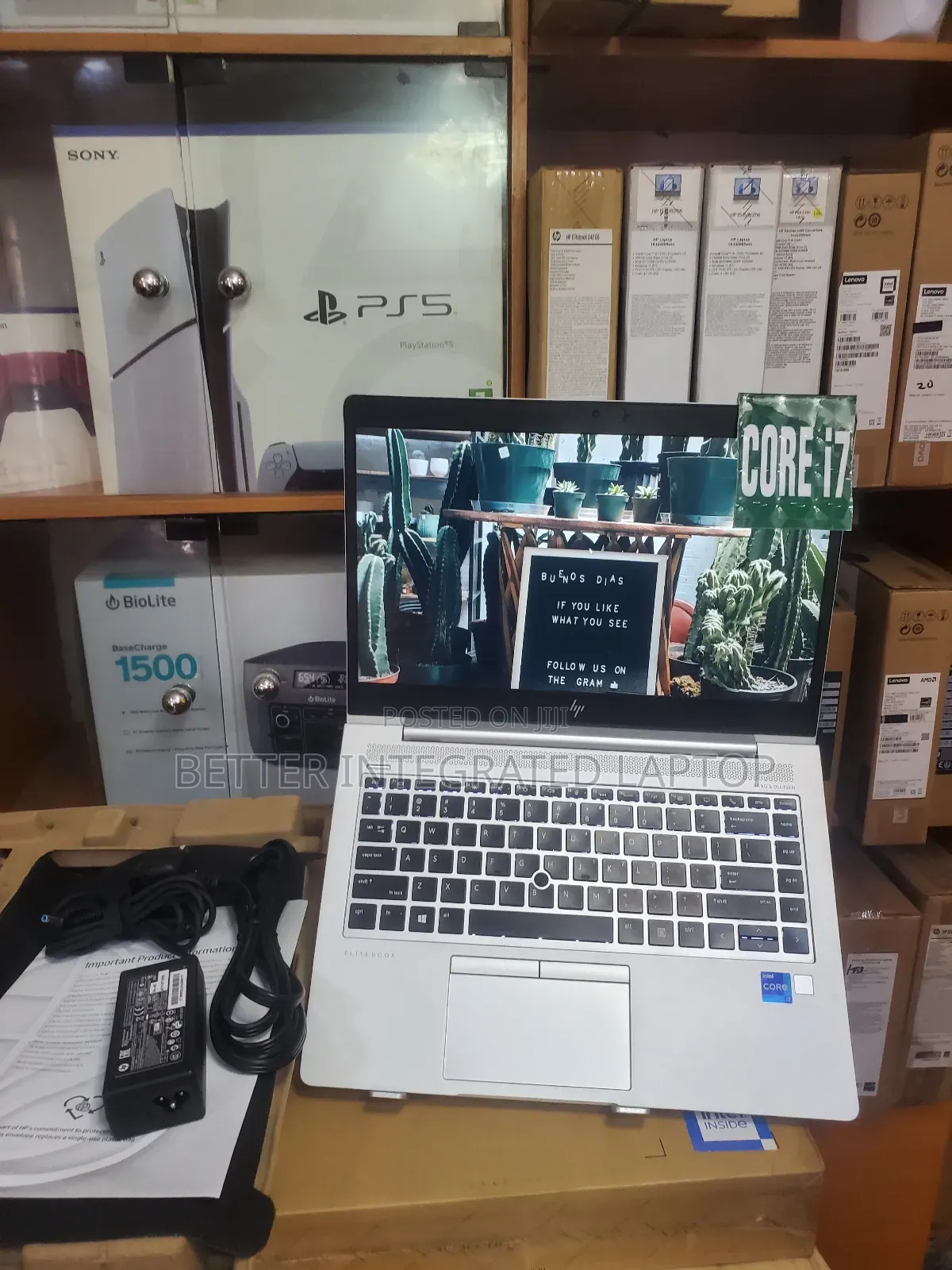 New Laptop HP EliteBook 840 G4 16GB Intel Core 7 SSD 512GB