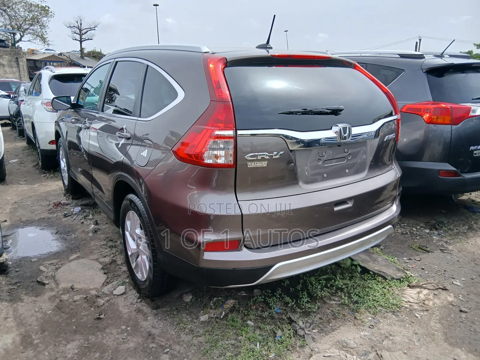 Honda CR-V Touring 4dr SUV AWD (1.5L 4cyl CVT) 2017 Gray