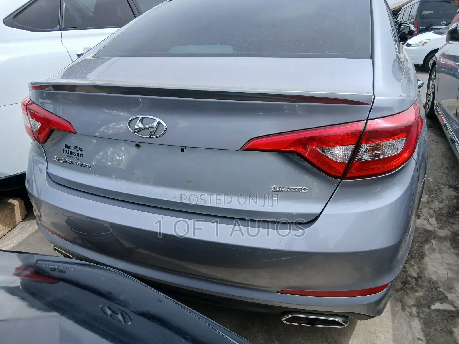 Hyundai Sonata Limited 2.0T 4dr Sedan (2.0L 4cyl Turbo 6A) 2015 Gray