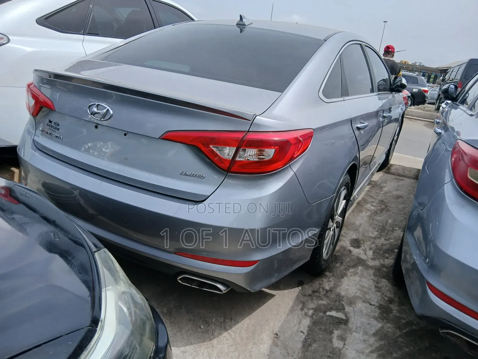 Hyundai Sonata Limited 2.0T 4dr Sedan (2.0L 4cyl Turbo 6A) 2015 Gray