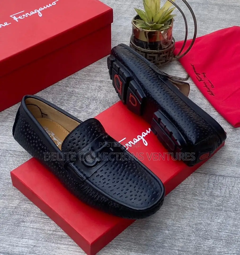 Men  Top~Quality  Mature  Real Leather Loafers