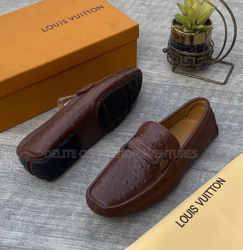 Men  Top~Quality  Mature  Real Leather Loafers