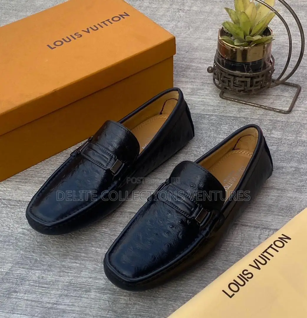Men  Top~Quality  Mature  Real Leather Loafers