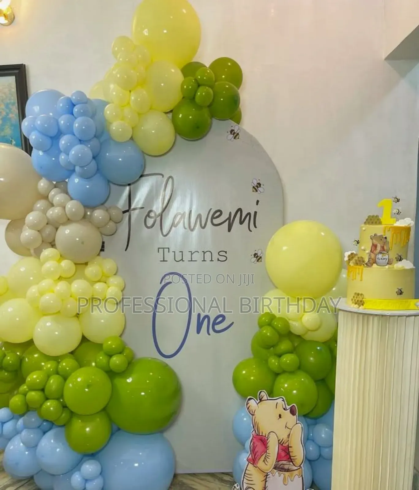 Baby Room Balloon Set Up, Lagos Surprise