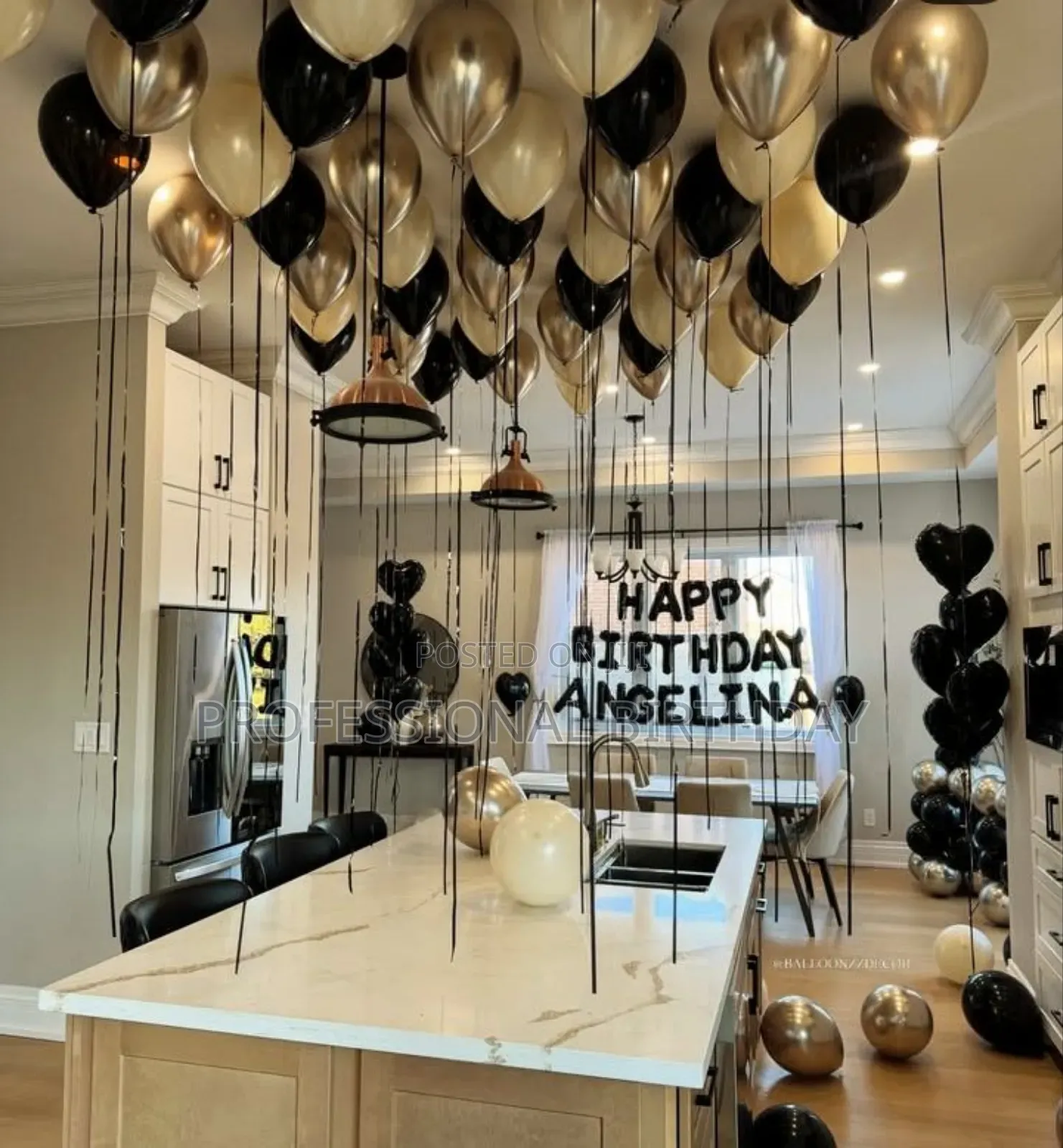 Baby Room Balloon Set Up, Lagos Surprise