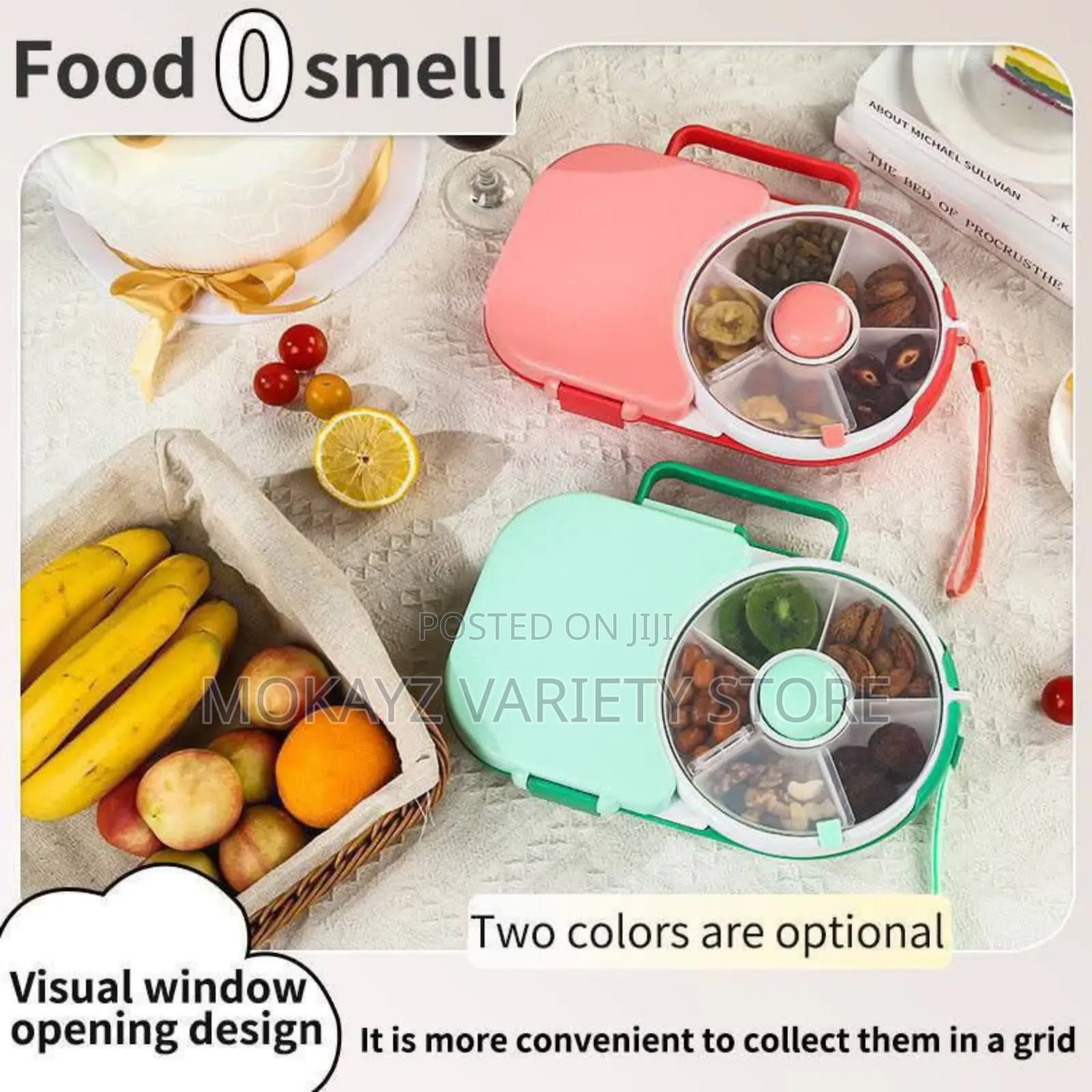 Big Rotating Snack Lunch Box