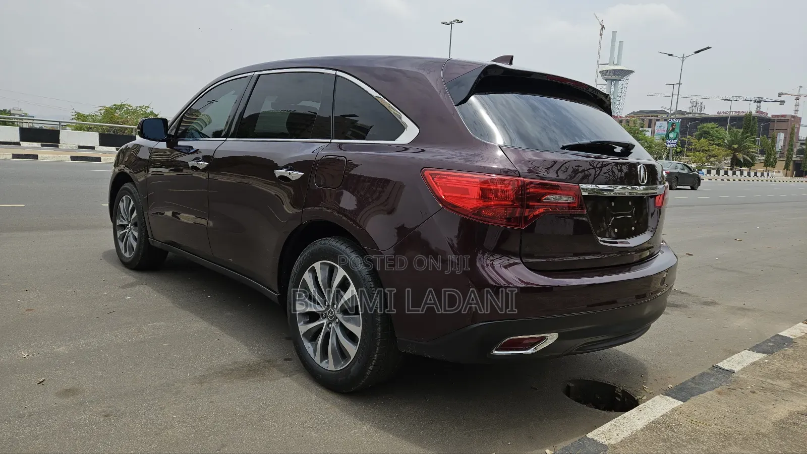 Acura MDX SH 4dr SUV AWD (3.5L 6cyl 9A) 2016 Burgundy