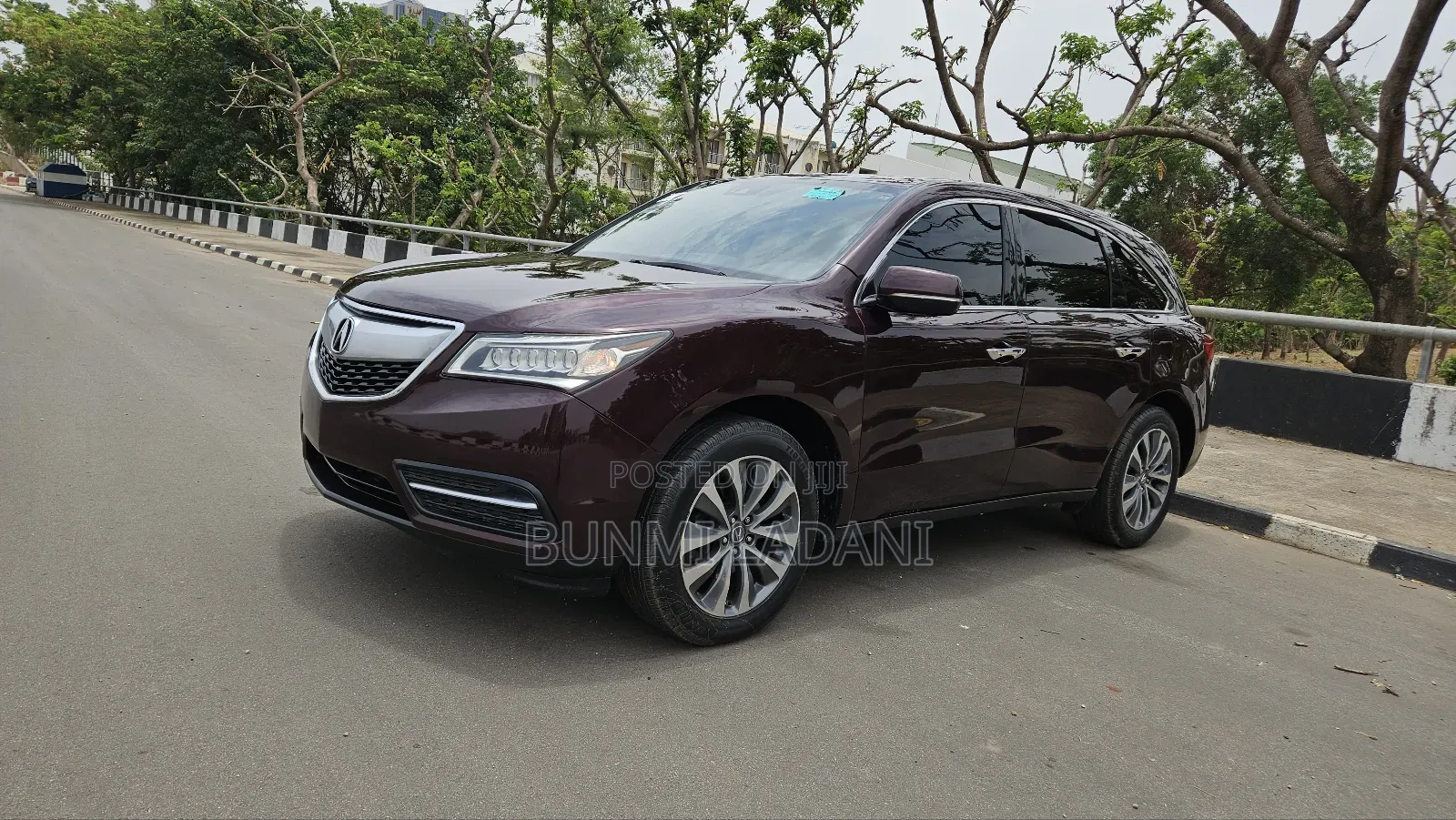 Acura MDX SH 4dr SUV AWD (3.5L 6cyl 9A) 2016 Burgundy
