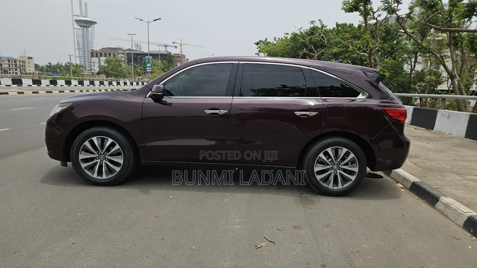 Acura MDX SH 4dr SUV AWD (3.5L 6cyl 9A) 2016 Burgundy