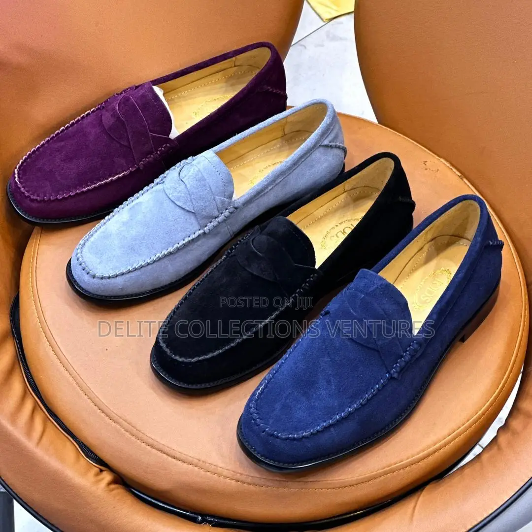 *Tod's* *Soft Leather Suede Shoe Available in Store*