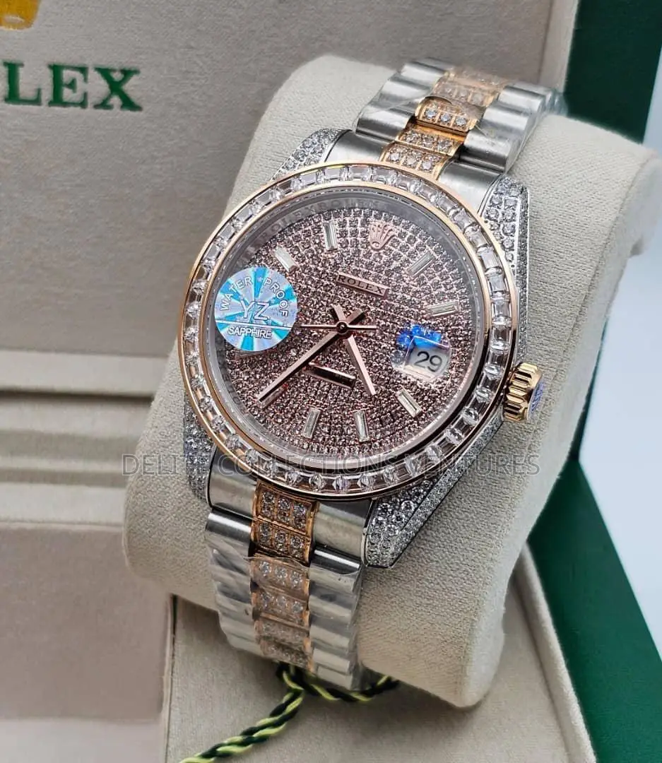 *Moissanite Diamond Fully Iced Out Automatic Men Watch