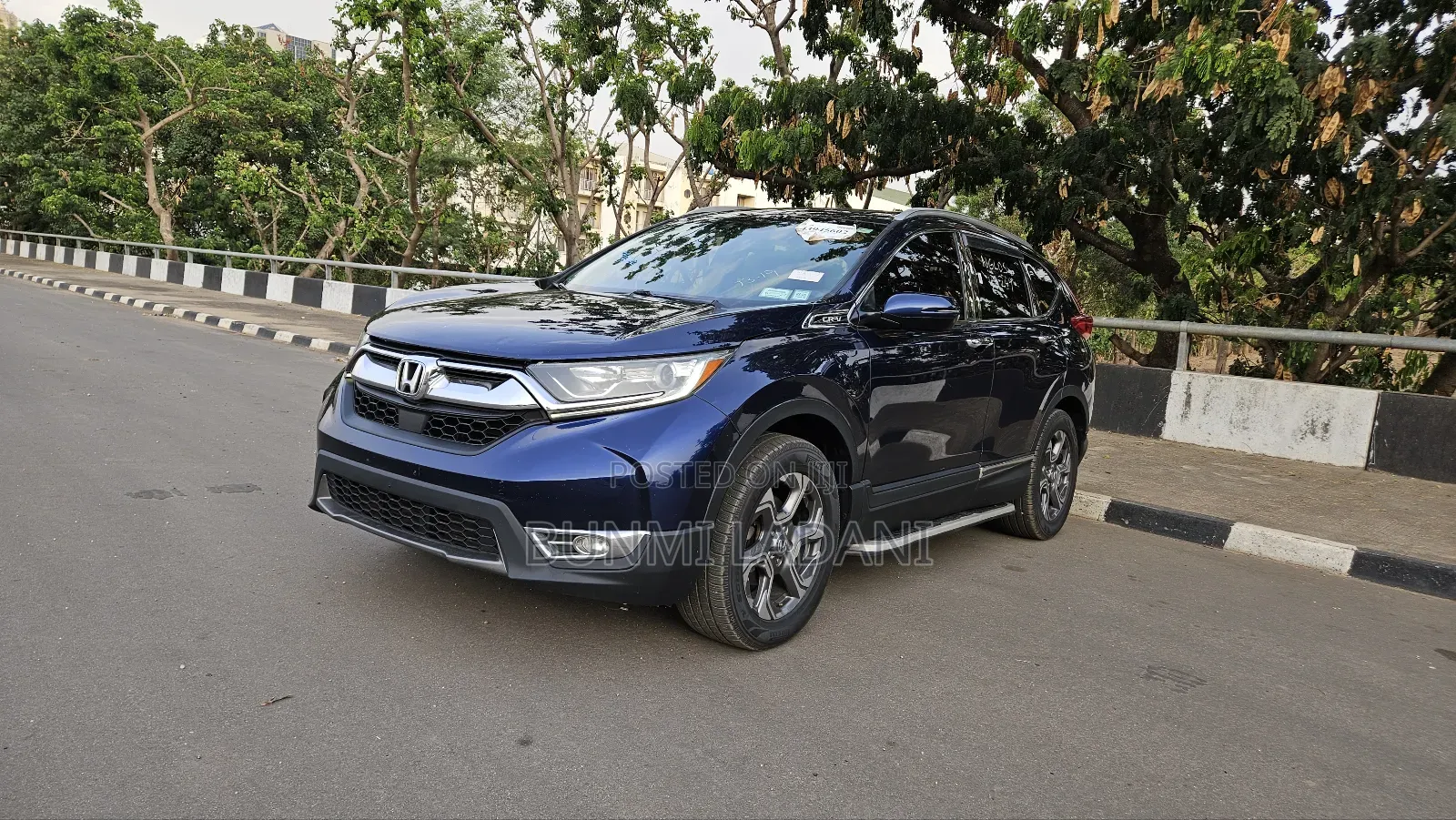 Honda CR-V EX 4dr SUV AWD (1.5L 4cyl CVT) 2017 Blue