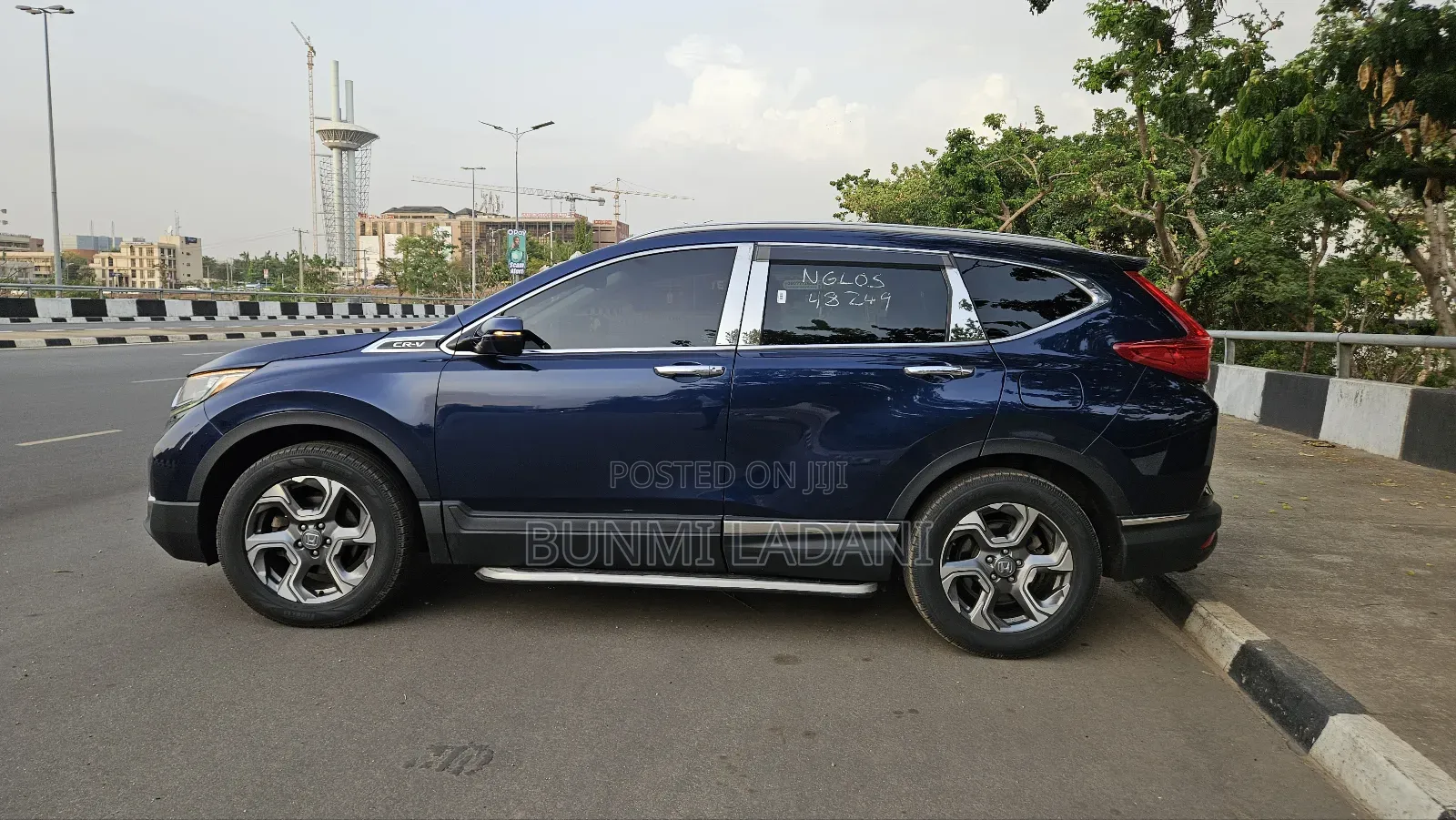 Honda CR-V EX 4dr SUV AWD (1.5L 4cyl CVT) 2017 Blue