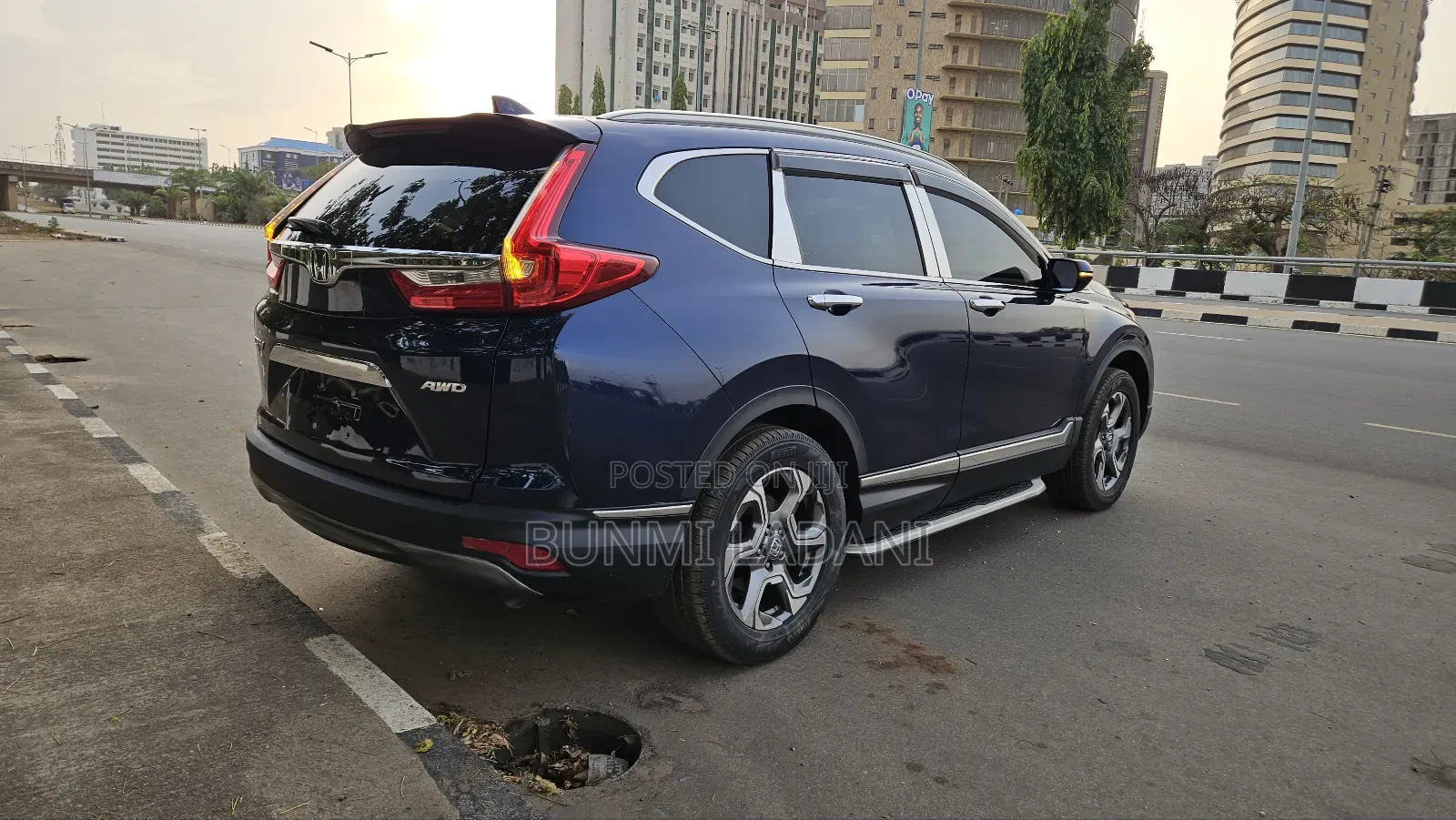 Honda CR-V EX 4dr SUV AWD (1.5L 4cyl CVT) 2017 Blue
