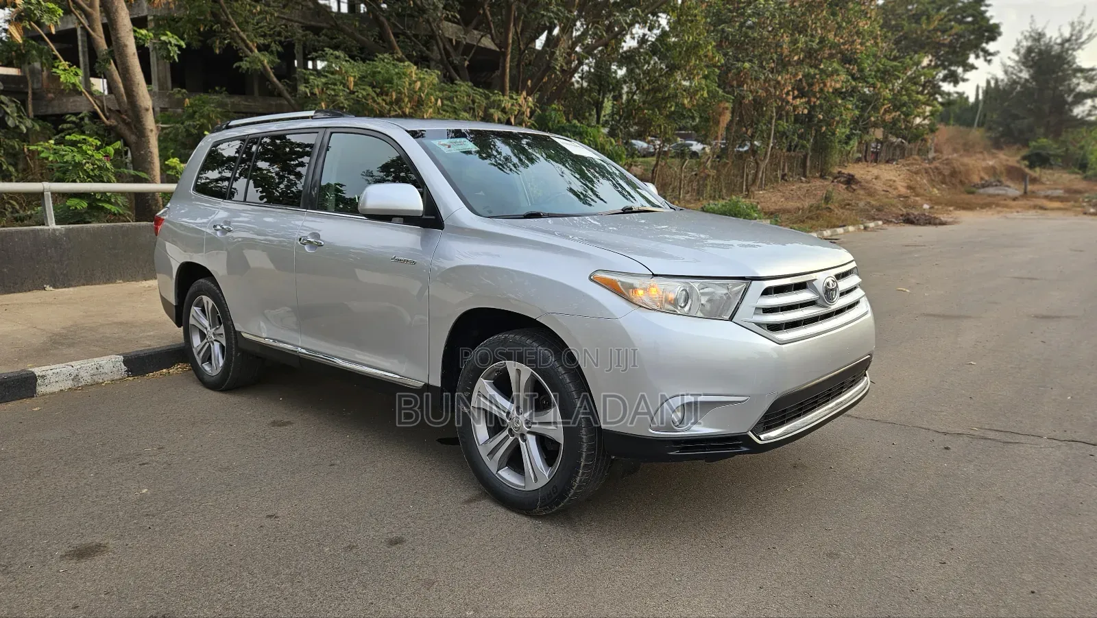 Toyota Highlander Limited 2012 Silver