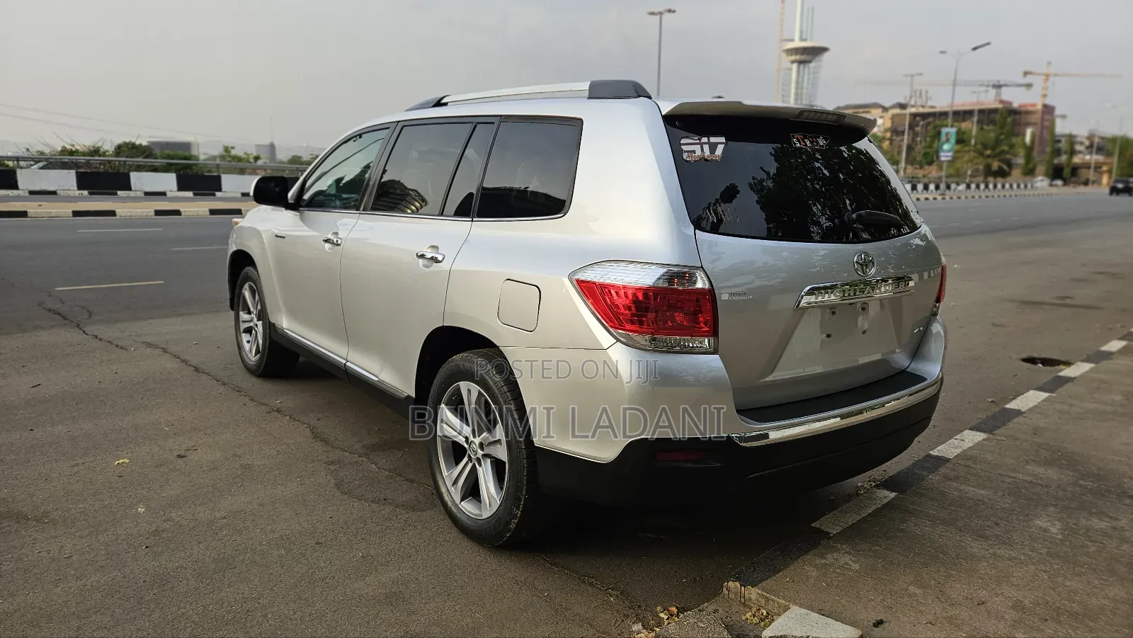 Toyota Highlander Limited 2012 Silver