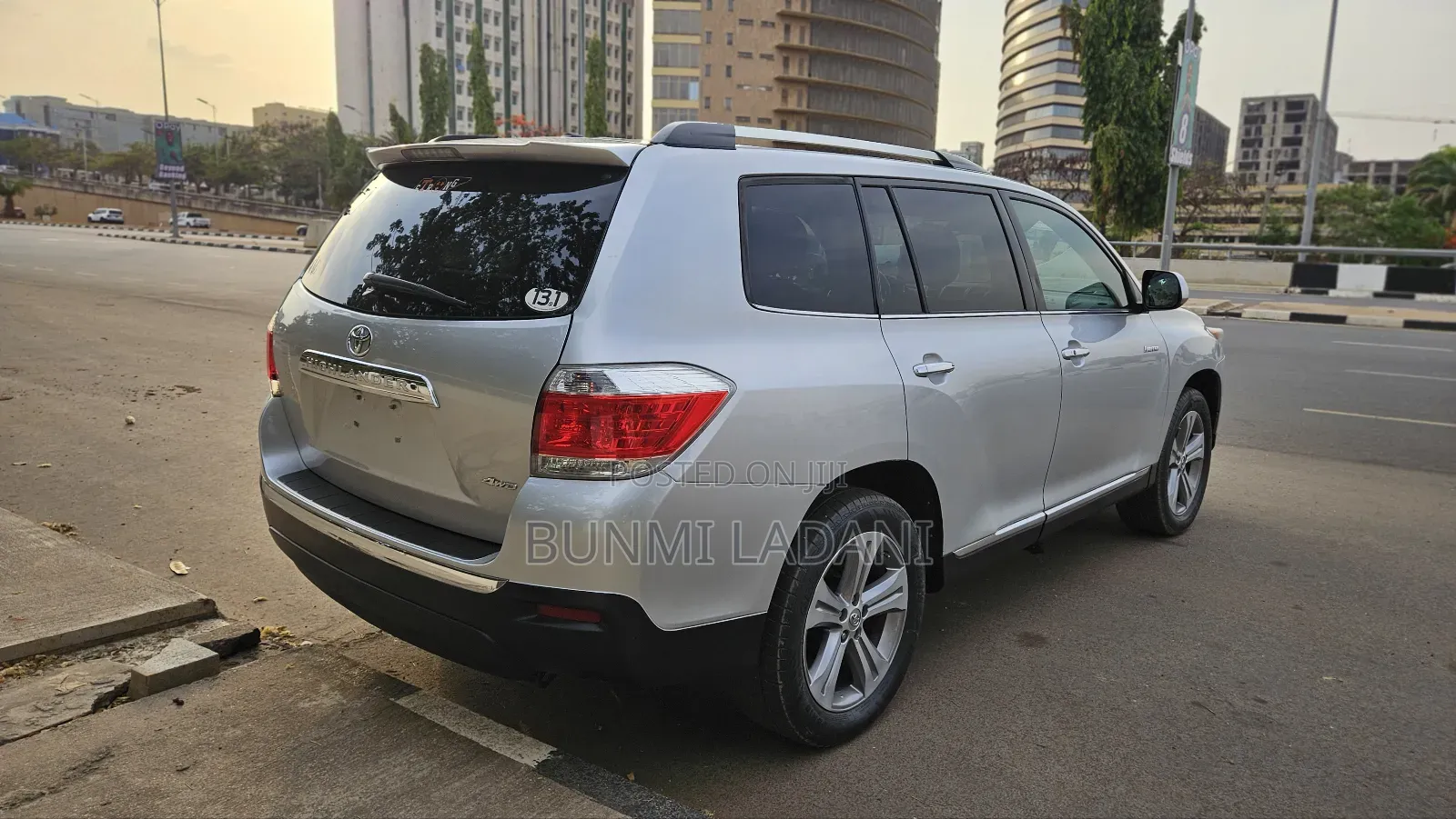 Toyota Highlander Limited 2012 Silver