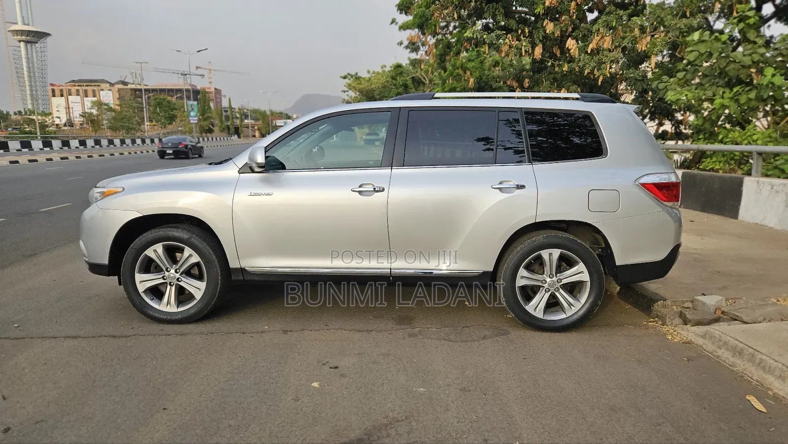 Toyota Highlander Limited 2012 Silver