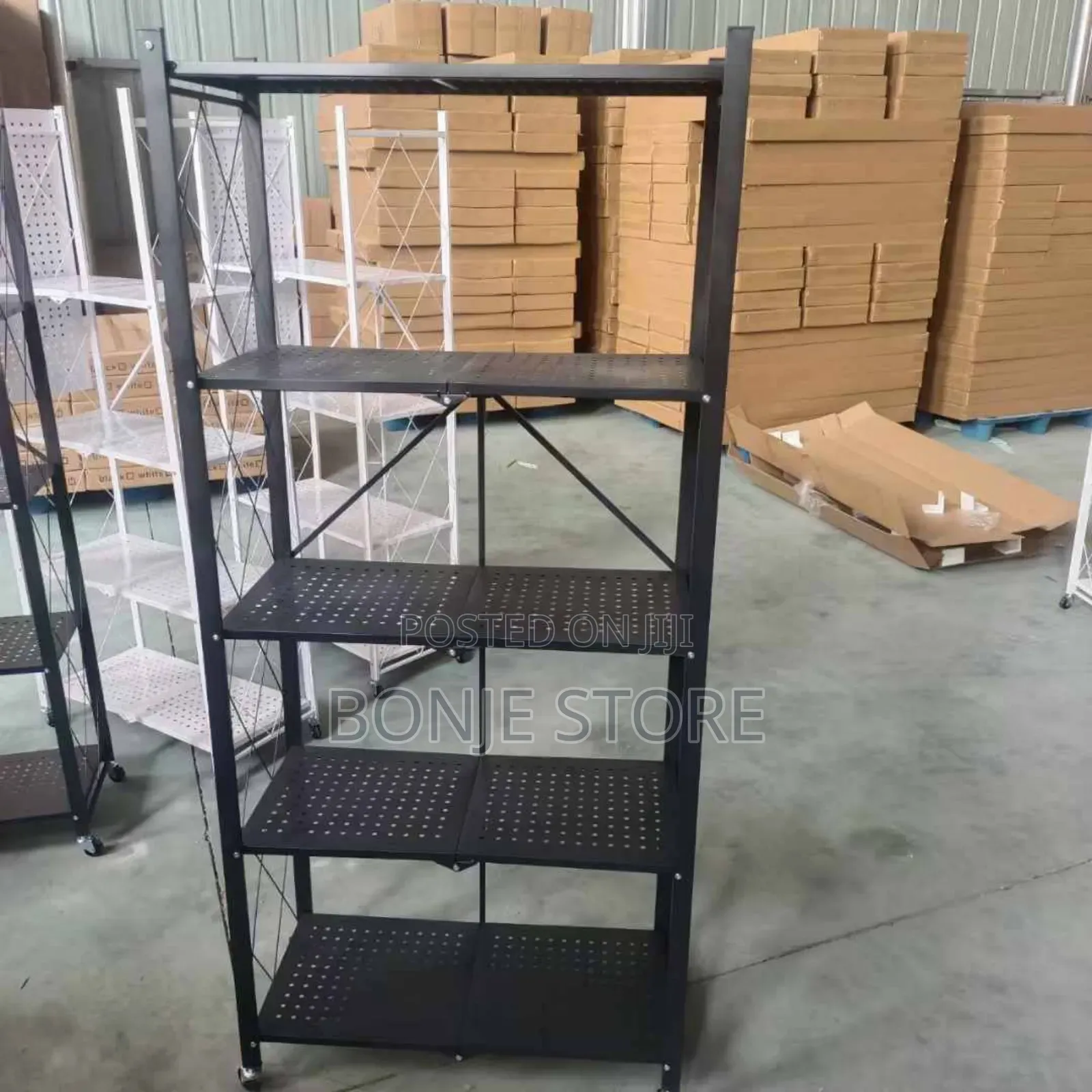 5 Layers Foldable Kitchen Rack Shelf