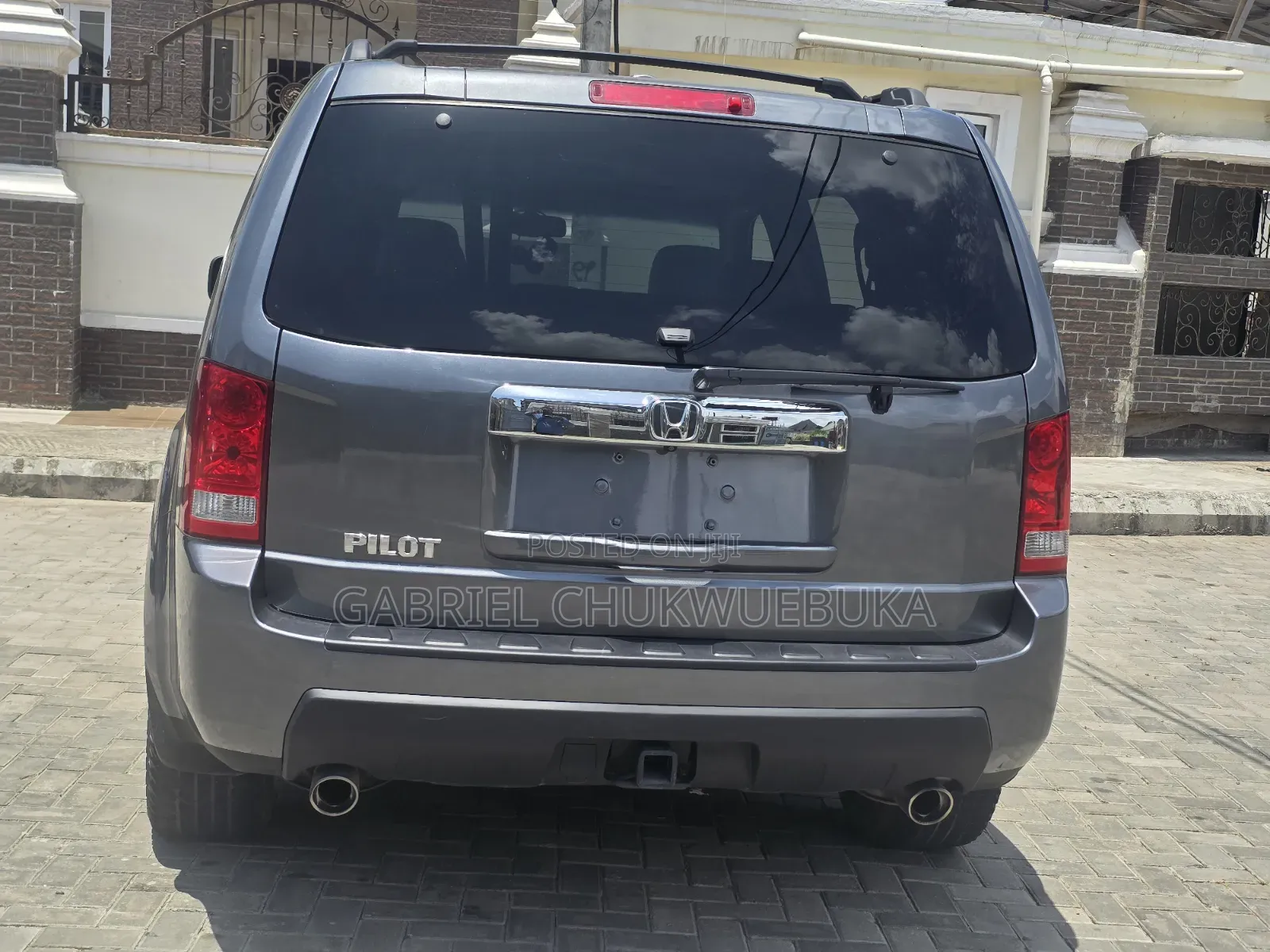 Honda Pilot Touring w/RES/Navi 4WD (3.5L 6cyl 5A) 2011 Gray
