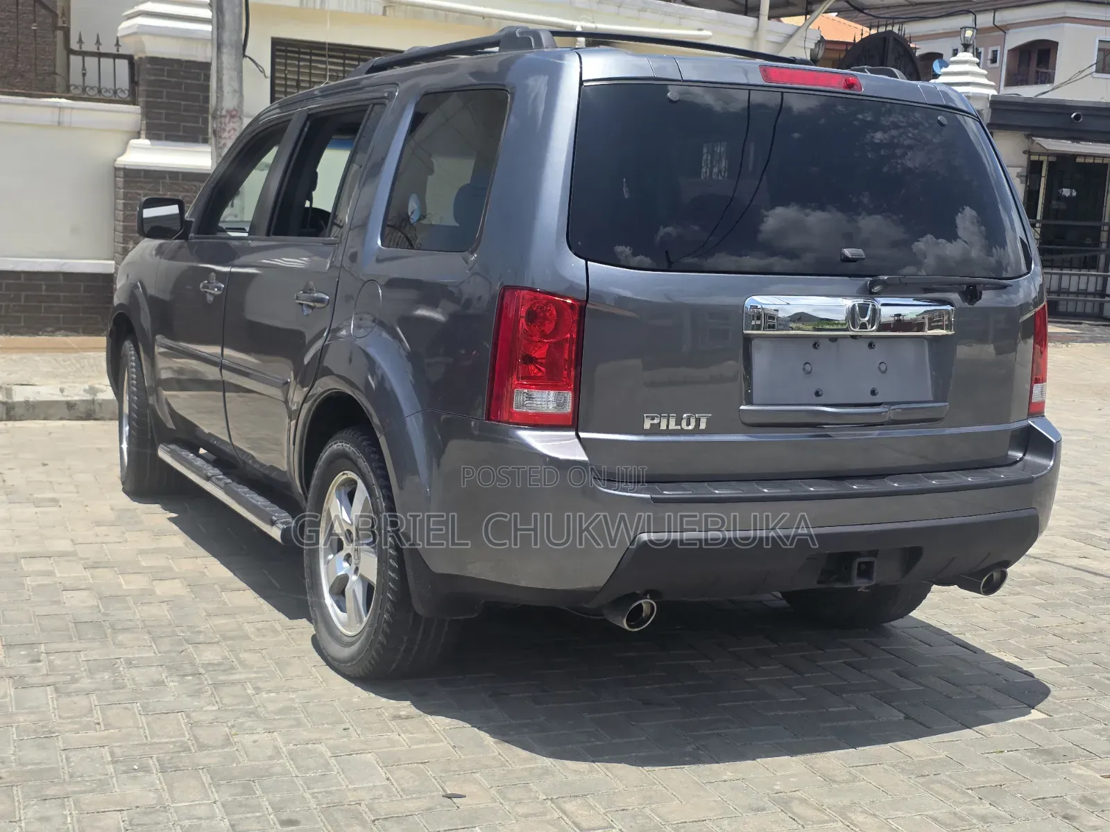 Honda Pilot Touring w/RES/Navi 4WD (3.5L 6cyl 5A) 2011 Gray