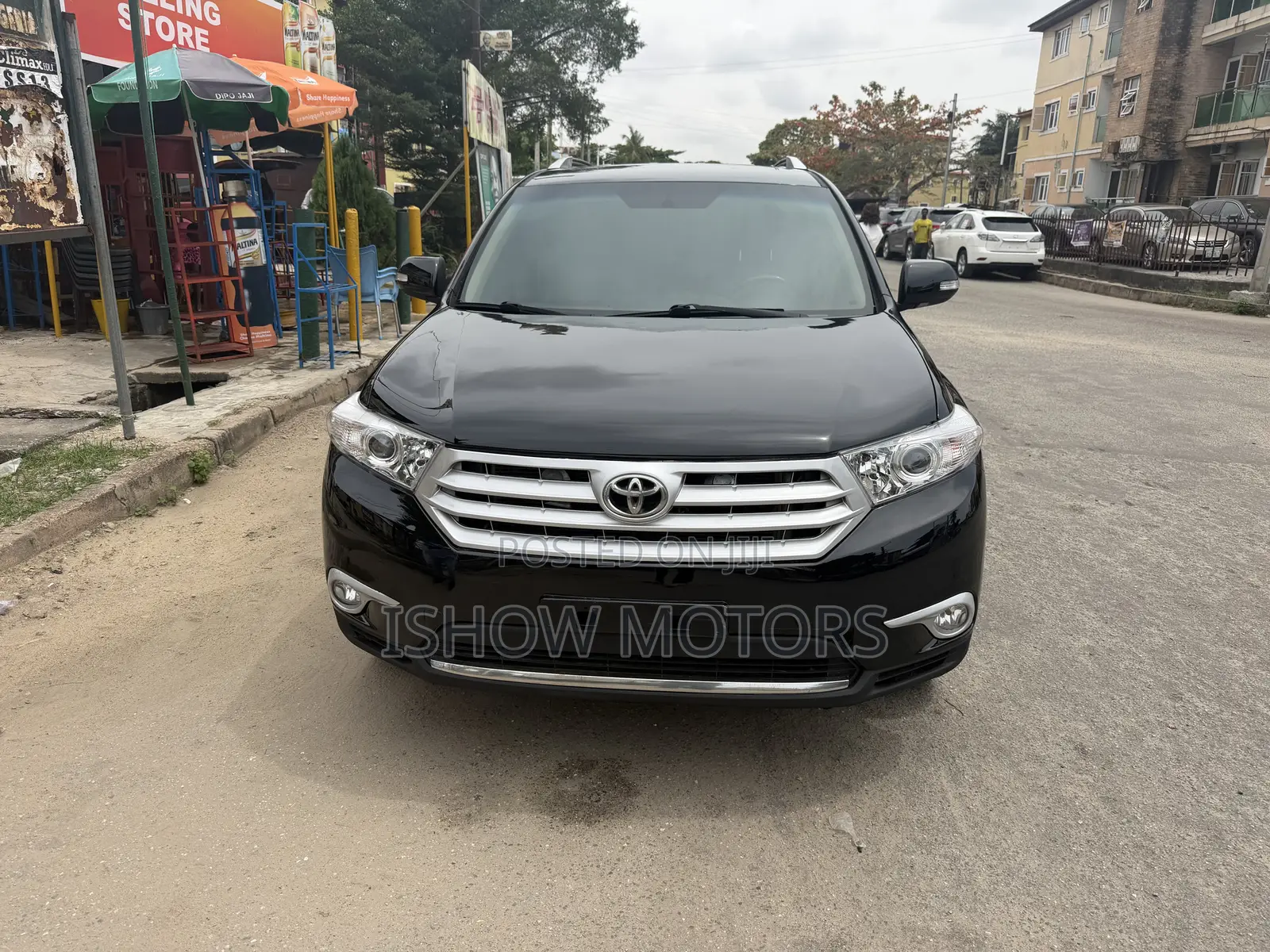 Toyota Highlander Limited 2012 Black