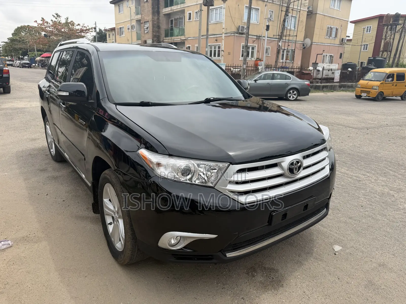 Toyota Highlander Limited 2012 Black