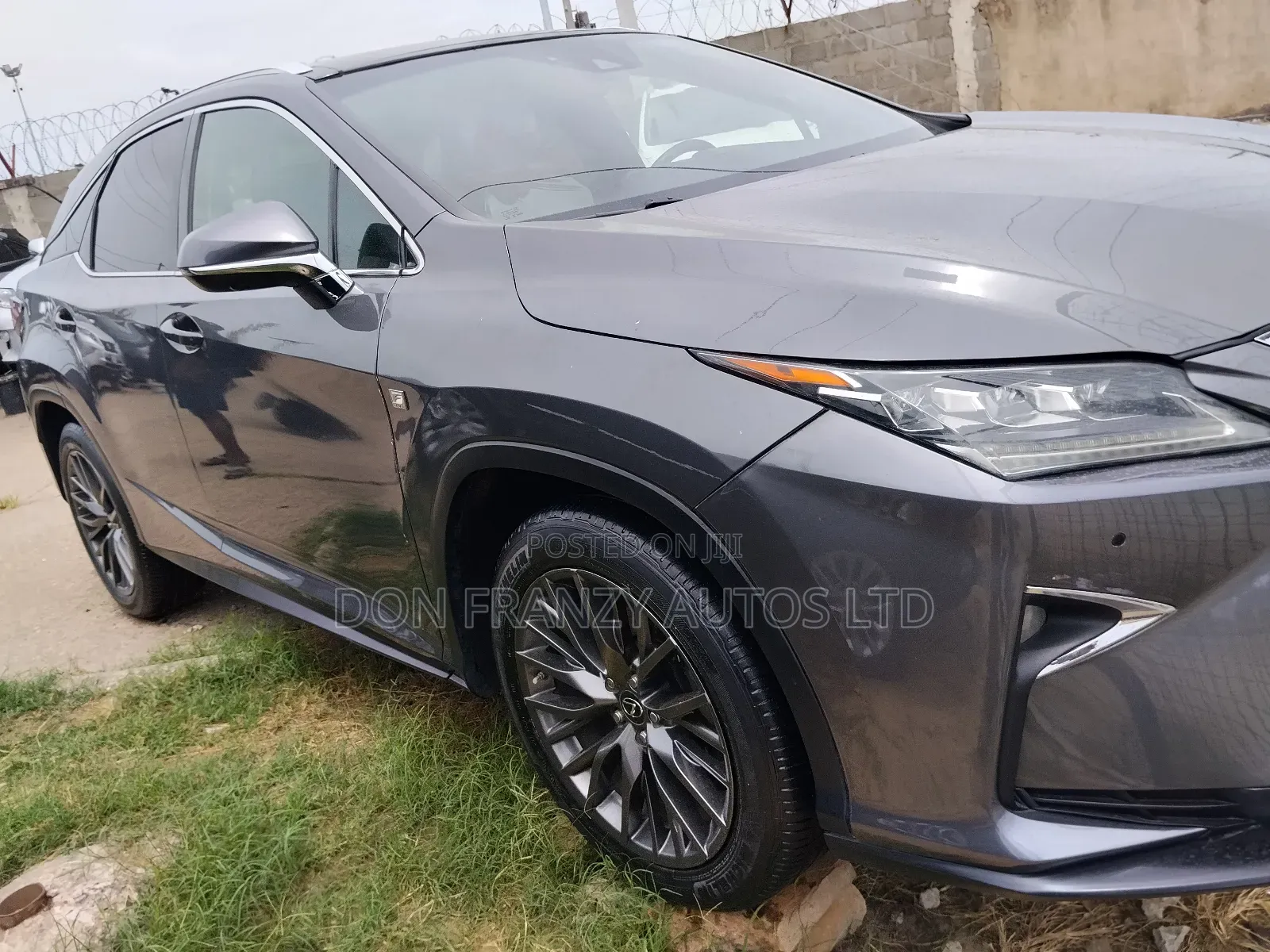 Lexus RX 350 F Sport AWD 2017 Gray