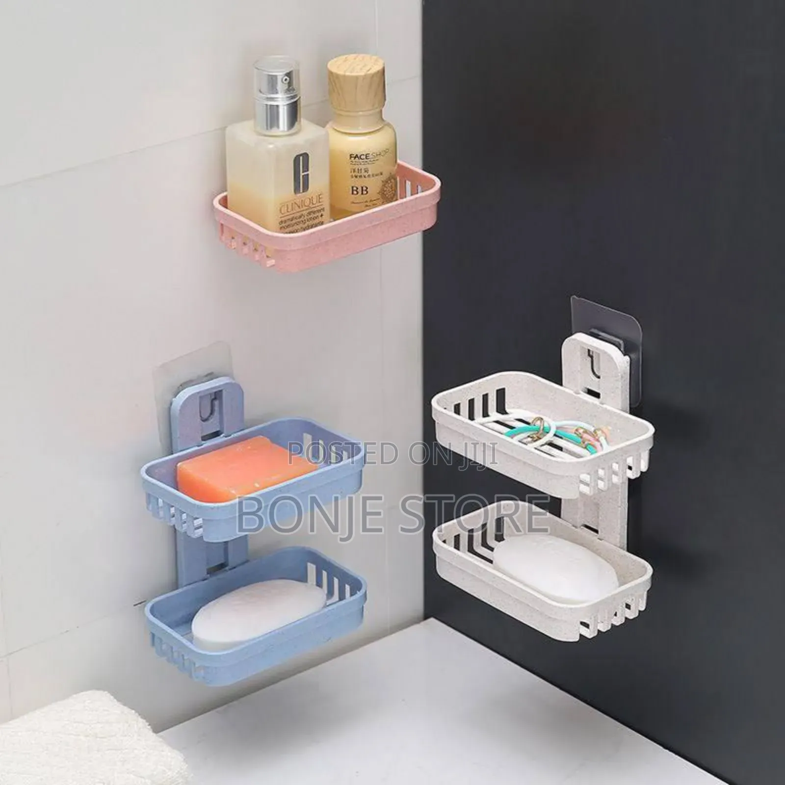 Double Layer Soap Rack