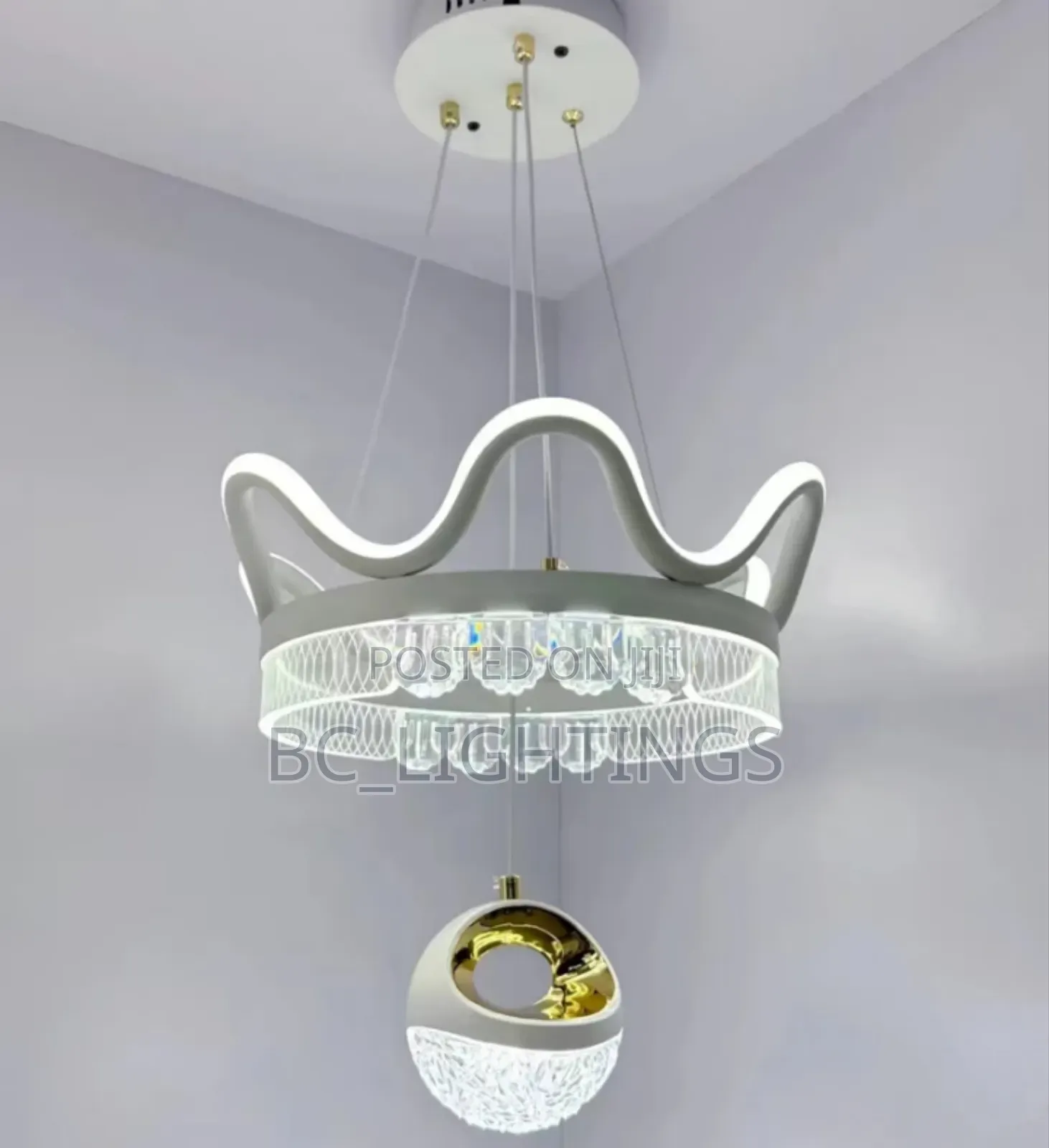 Luxury Single Led Chandelier Light