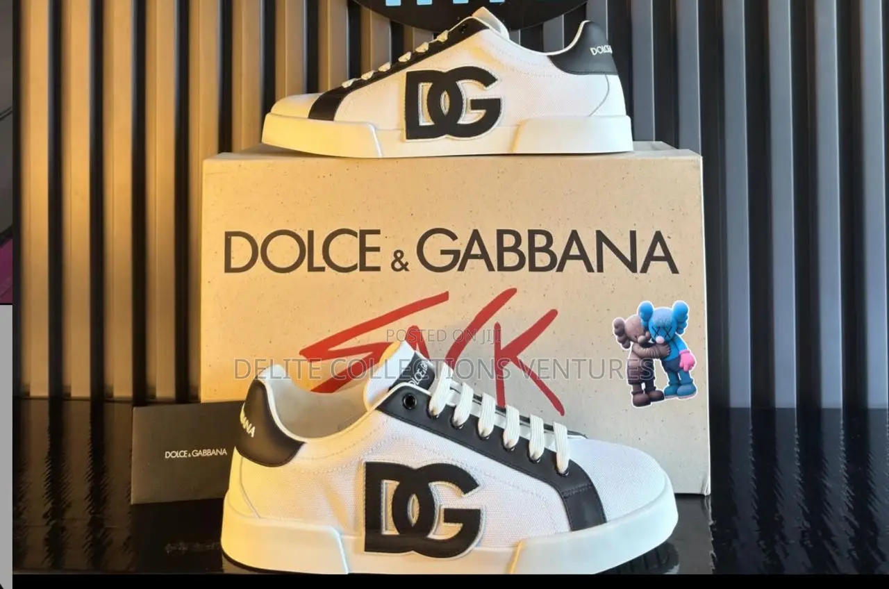 New Dolce Gabbana Patchwork Light With Branded Plate SNKS _
