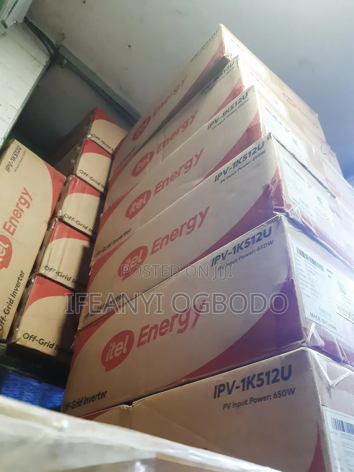 Itel Energy Solar Inverter 6kwh 48v Hybrid