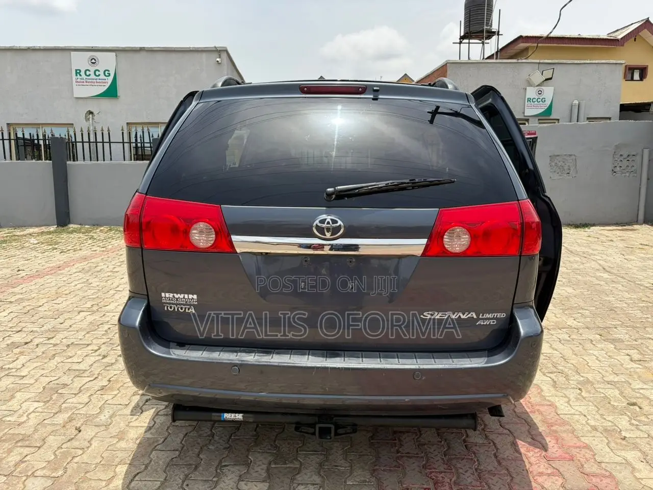 Toyota Sienna XLE Limited 4WD 2008 Gray