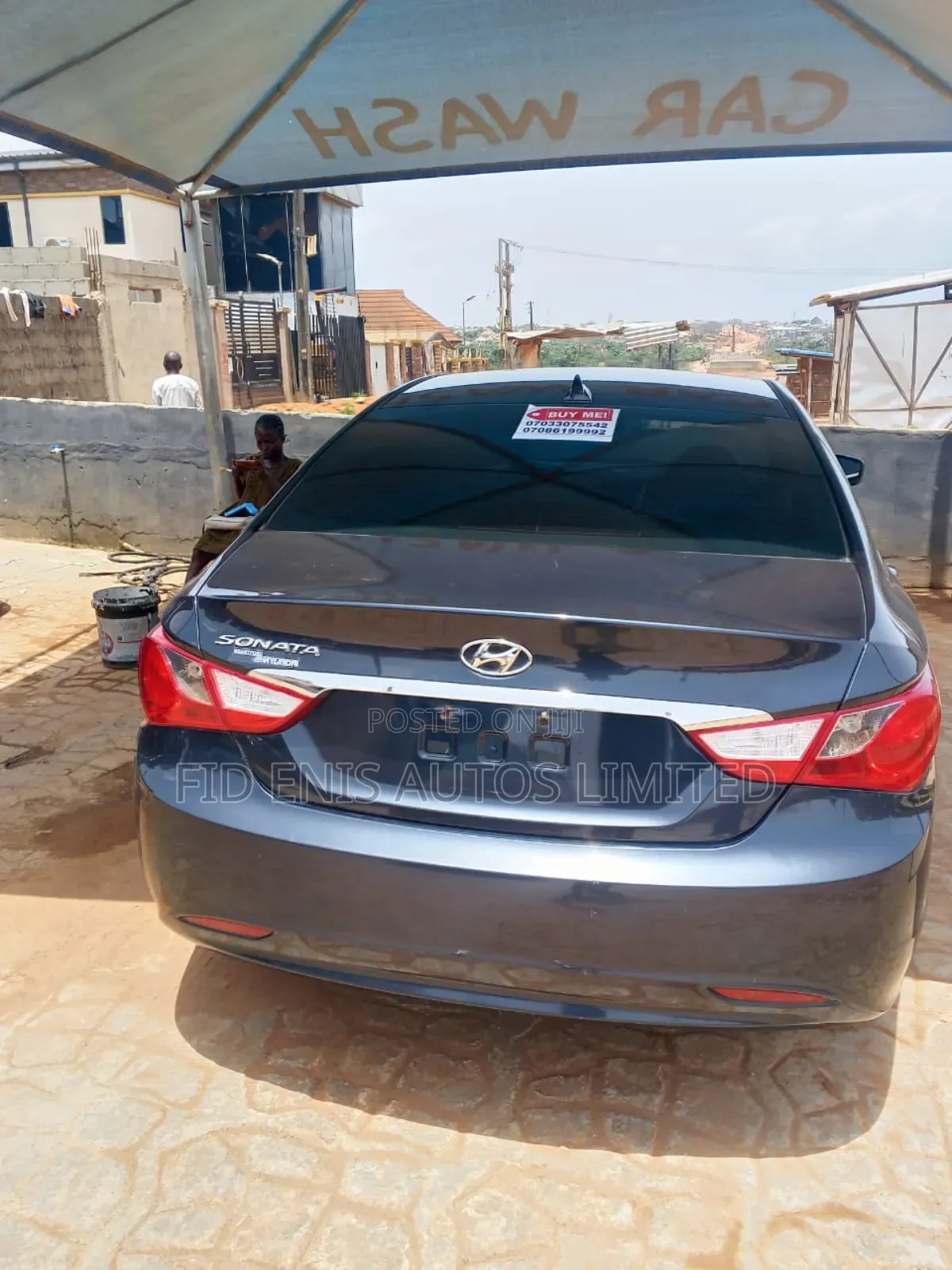 Hyundai Sonata Limited 2.0T Sedan (2.0L 4cyl 6A) 2013 Blue