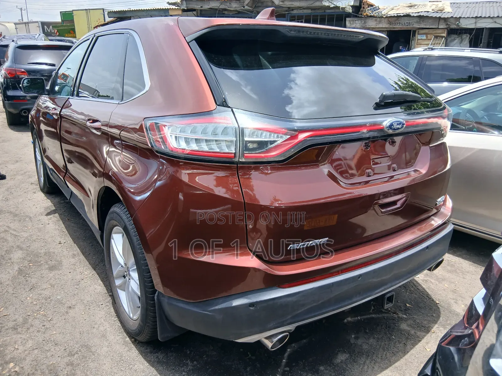 Ford Edge SEL 4dr SUV AWD (2.0L 4cyl Turbo 6A) 2015 Brown