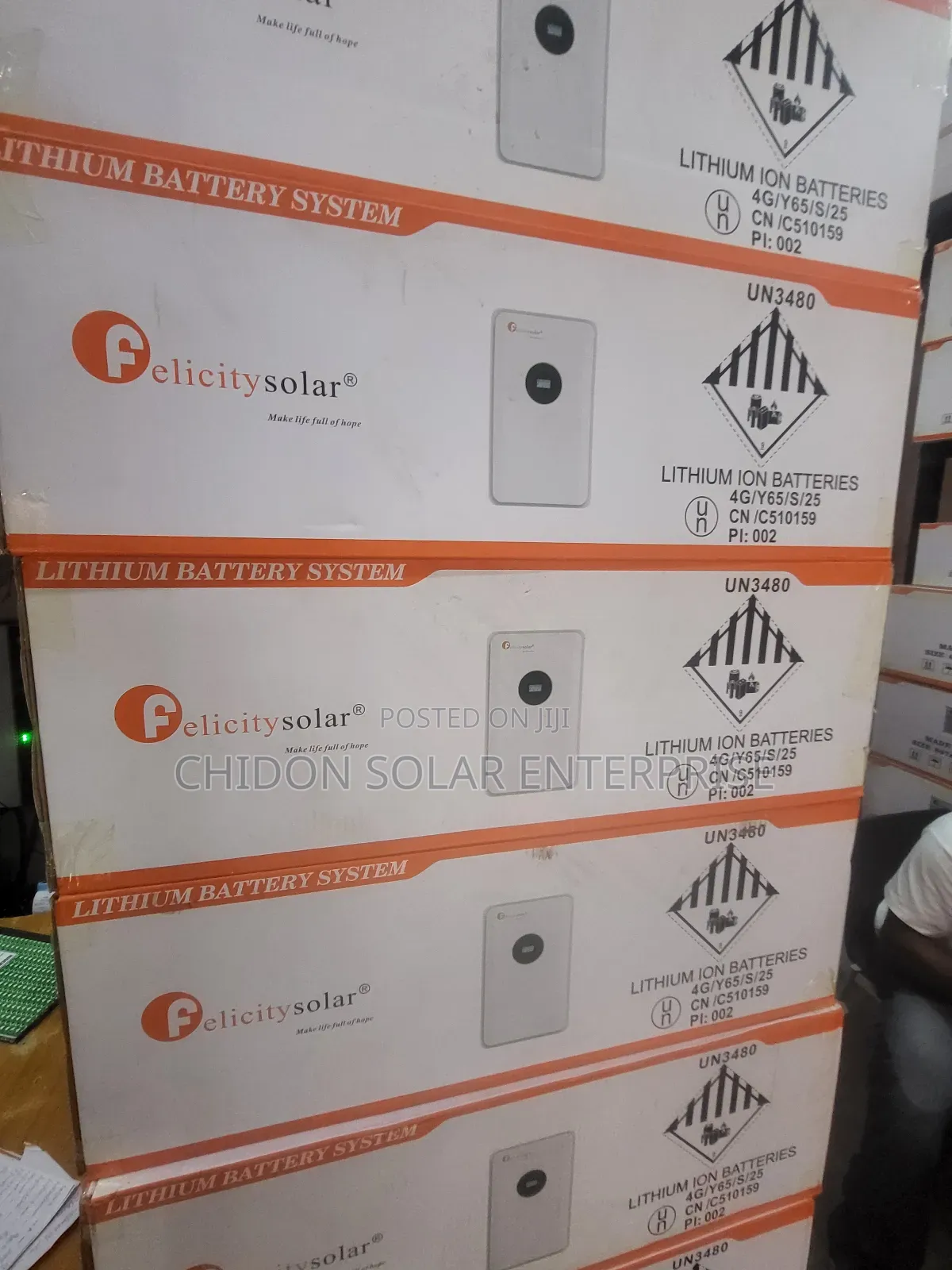 5.12kwh 51.2v Felicity Lithium Ion Battery